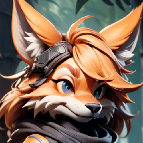 3D Furry style image