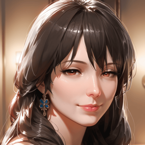 Watercolor 3D X style image