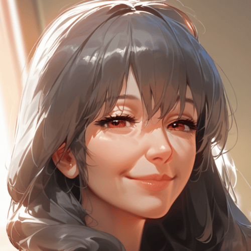 Watercolor X style image